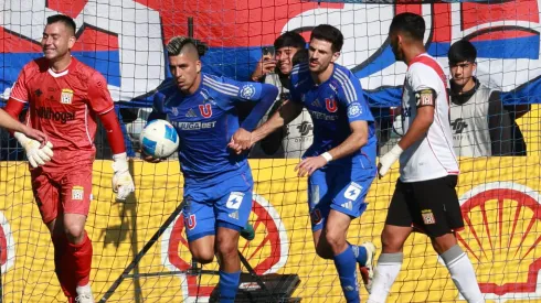 Leandro Fernández marcó el descuento ante Curicó Unido.
