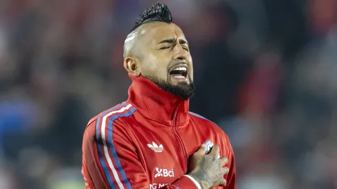 Se acabó el sueño mundialero de Vidal.
