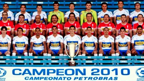 Pizzi gritó campeón con la UC en el Torneo Nacional del 2010.
