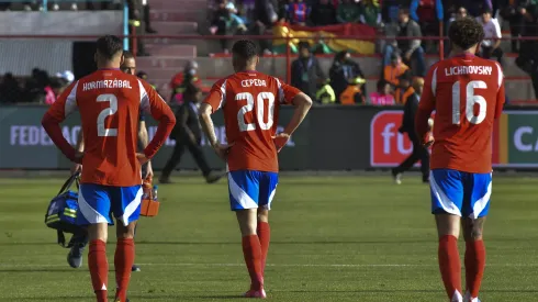 La selección chilena quedó eliminada frente a Bolivia. 
