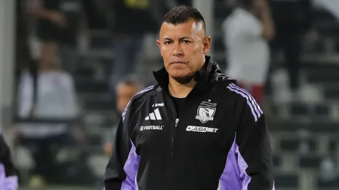 Jorge Almirón, suspendido en Colo Colo contra Iquique.
