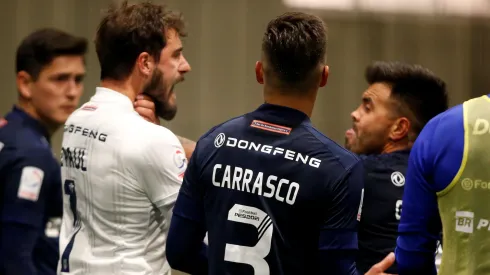 La anterior pelea viral que tuvo Fernando De Paul cuando jugaba en la U.
