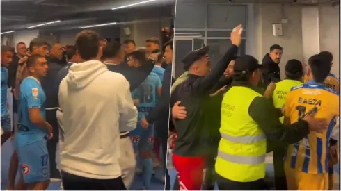 Jugadores de Iquique y Everton se gritaron de todo
