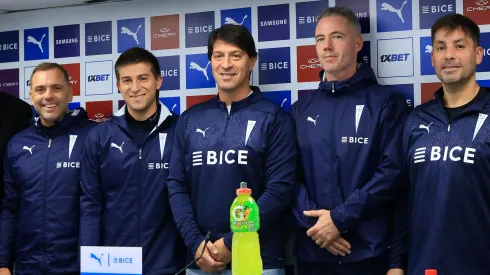 La primera formación de Garnero como entrenador de la UC.
