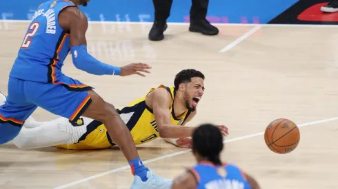 Tyrese Haliburton sufrió una lesión que mermó a los Pacers ante los Thunders
