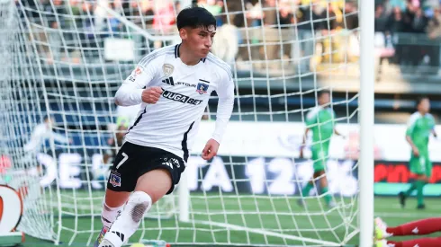 Francisco Marchant marcó un gol ante Audax Italiano en Colo Colo.
