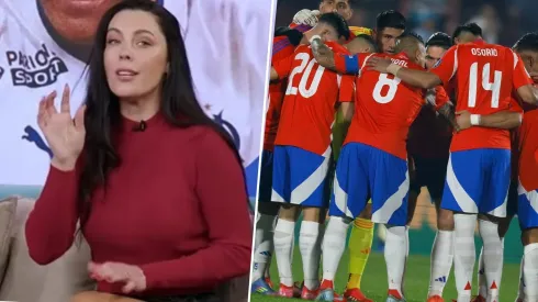 La panelista de TV reveló inesperado coqueteó de jugador de la Roja. 

