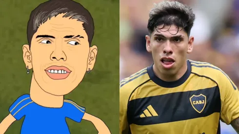 Carlos Palacios fue dibujado.
