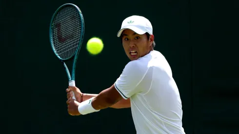 Learner Tien en Wimbledon 2025.
