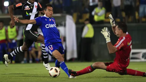 Eduardo Vargas dejó la U a fines de 2011, tras ganar la Copa Sudamericana.
