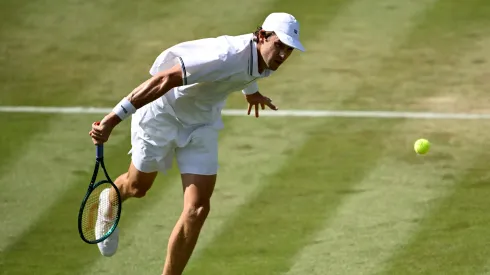 Las emoción y reacciones de Nico Jarry tras meterse en octavos de final de Wimbledon.
