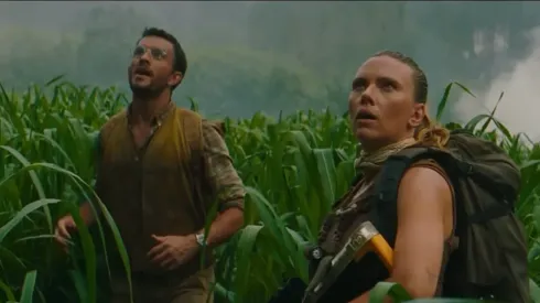 Jurassic World: Rebith llega a la pantalla grande. 
