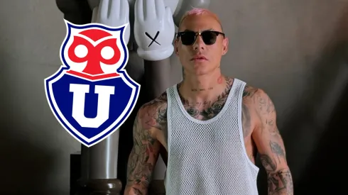 Pato Yáñez vuelto loco con el físico de Edu Vargas camino a la U.
