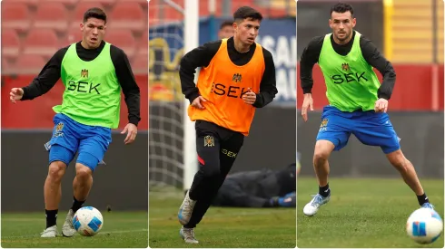 Bianneider Tamayo, Renato Huerta y Fabricio Formiliano, nuevos refuerzos en Unión Española.

