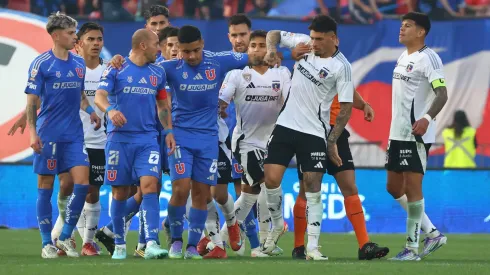 Marcelo Díaz se fue expulsado en el Superclásico 197.
