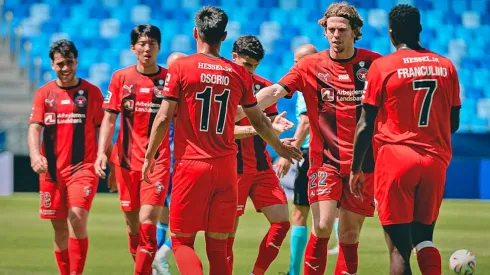 Darío Osorio anotó en amistoso de Midtjylland al Slovan Bratislava.
