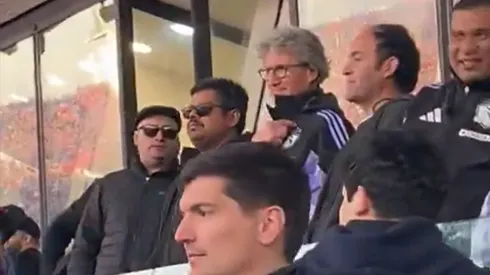 Morón y su burla a la U en el Siuperclásico.
