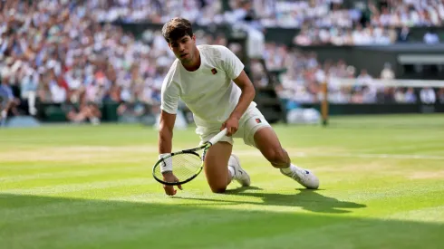 Carlos Alcaraz no pudo conseguir el tricampeonato en Wimbledon.

