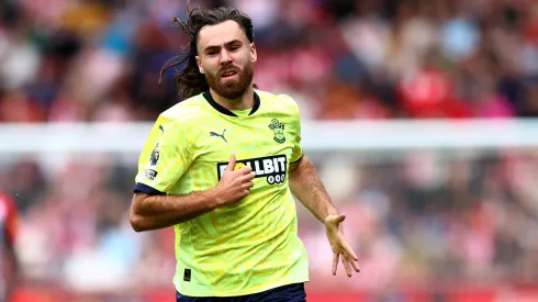 Ben Brereton jugó su primer partido de la temporada con Southampton.
