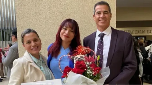 Patricio Toledo junto a su hermosa familia.
