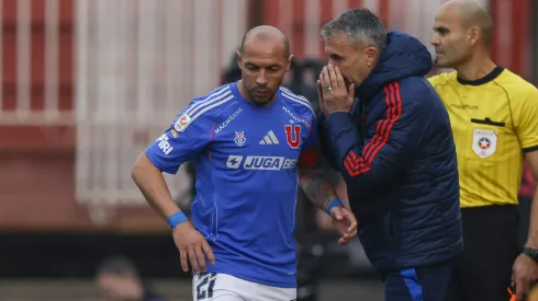 Marcelo Díaz dejó la titularidad en la previa del Superclásico.
