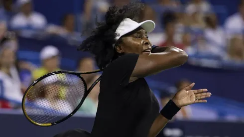 Venus Williams en el DC Open 2025
