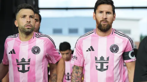Lio Messi y Jordi Alba reciben sanción de la MLS.
