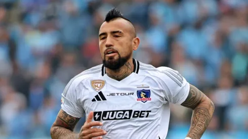 Vidal estuvo lejos de ser figura en el 1-1 en San Fernando. 
