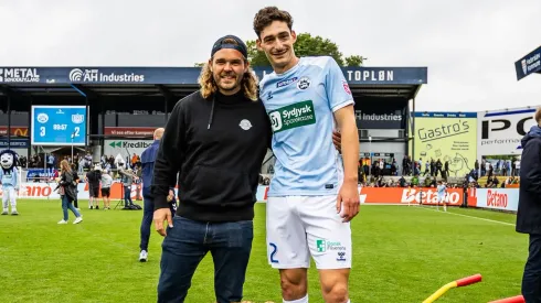 Jugador del partido en Dinamarca se ganó una carretilla con 55 kilos de papas.
