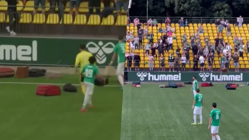 Los hinchas del Žalgiris perdieron la paciencia. 
