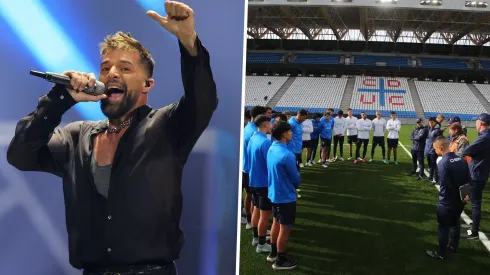 Rikcy Martin inaugurará el Claro Arena. 
