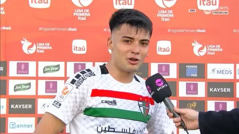 Ian Garguez confía en el golpe de Palestino en el torneo
