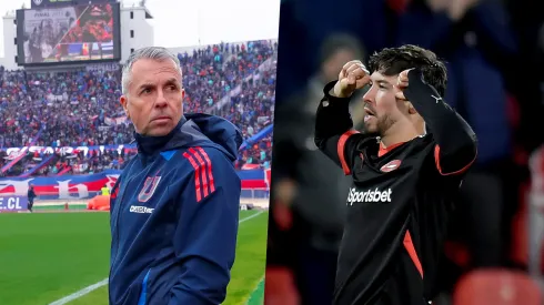 Gustavo Álvarez y Felipe Loyola se conocen desde Huachipato.
