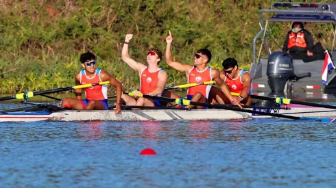 Remo le da al Team Chile medalla de oro en Juegos Panamericanos Junior.
