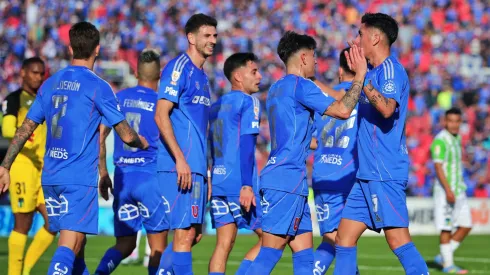 Una de las figuras del a U fue padre a horas del duelo ante Independiente. 
