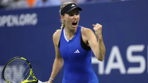 Caroline Wozniacki en el US Open 2023
