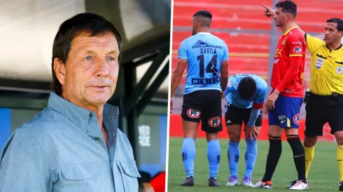 El fuerte reclamo del DT de los Dragones Celestes contra el arbitraje. 
