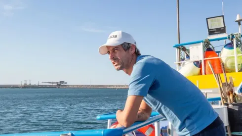 Fabio Coentrao sigue los pasos de su padre como pescador
