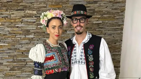 Marek Hamsik puso una granja en casa junto a su esposa Martina
