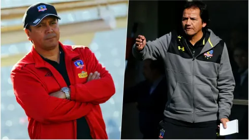Luis Pérez y Hugo González, los nuevos técnicos interinos en Colo Colo.
