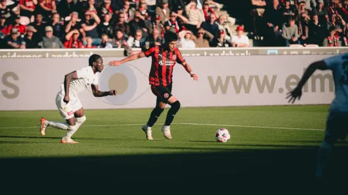 Darío Osorio se luce con golazo para Midtjylland en Europa League.
