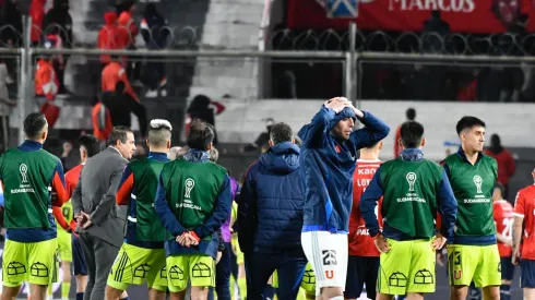 U de Chile y el momento del caos en Avellaneda.
