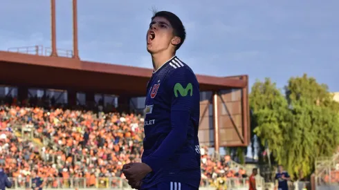 Ángelo Araos en U de Chile.
