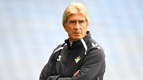 Pellegrini en la previa del Athletic: aún espera por Antony.
