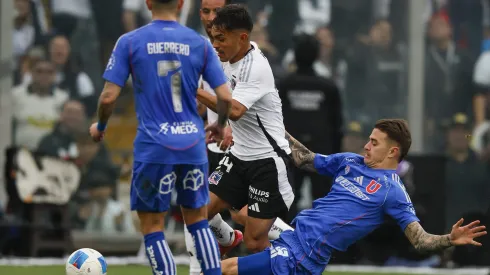 U de Chile se quedó con uno menos.
