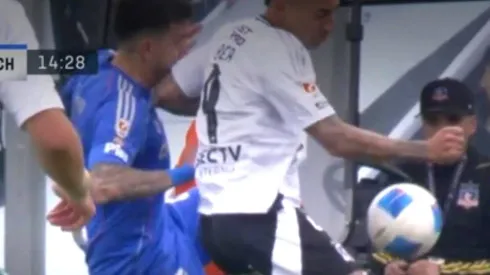 La polémica jugada de Correa con Zaldivia
