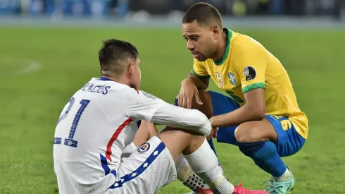 La dura eliminación de Chile ante Brasil en la Copa América 2021.

