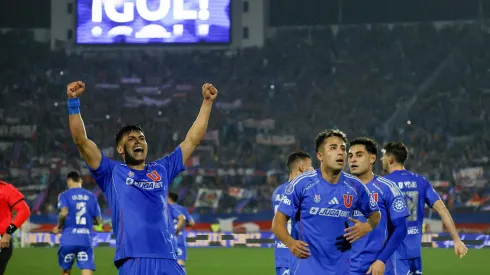 Universidad de Chile vs Independiente, en la Copa.
