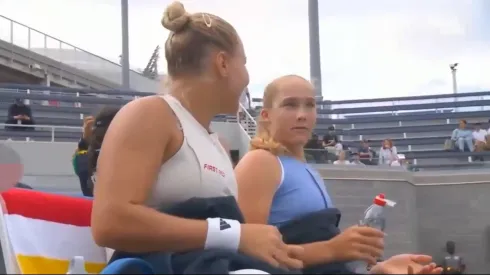 Mirra Andreeva vive raro momento en el US Open 
