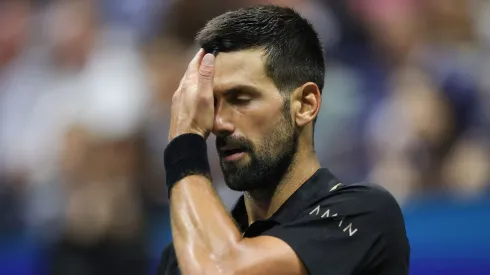 Novak Djokovic en el US Open 2025 
